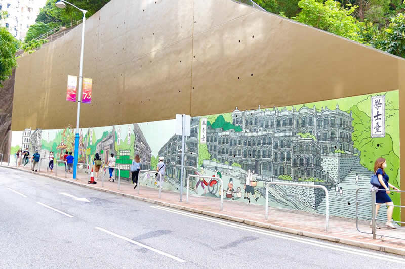 Mural Painting at Rock Hill Street