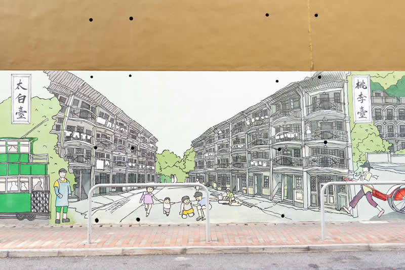 石山街壁画图片5